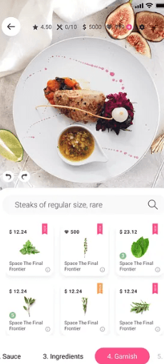 Foodies — Feeds app screen by Emerson Technology