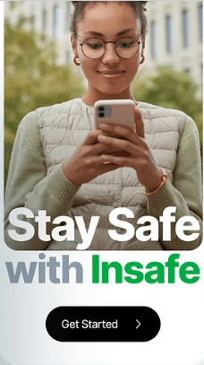 Insafe — Onboarding app screen by Emerson Technology
